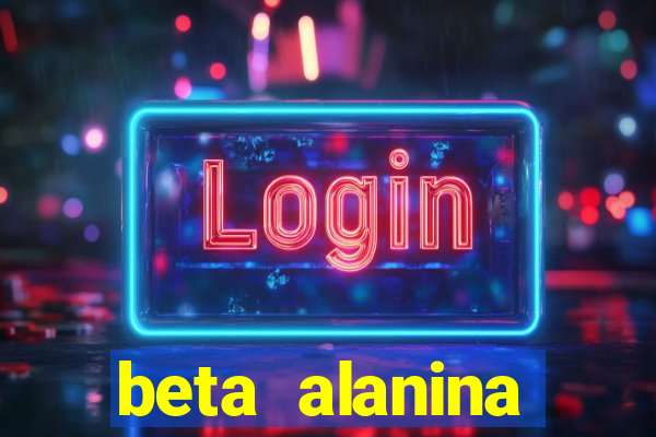 beta alanina aumenta a pressao